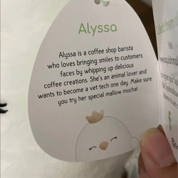 Alyssa the Swan Squishmallow - Picture 10 of 11